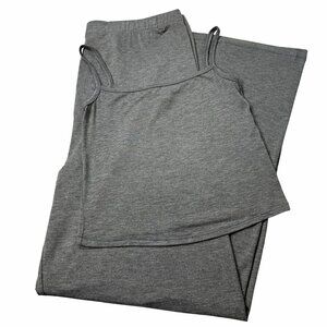 SKIMS Gray Pajama Set